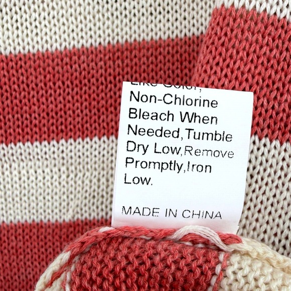 American Flag Pullover Knit Sweater Womens Size Medium Patriotic Classic Holiday - Picture 5 of 5